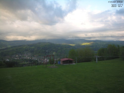 Pohled na Krkonoše