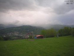 Pohled na Krkonoše