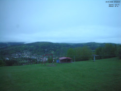 Pohled na Krkonoše