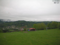 Pohled na Krkonoše