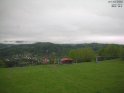 Pohled na Krkonoše