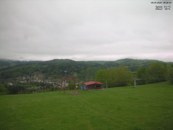 Pohled na Krkonoše