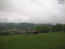 Pohled na Krkonoše