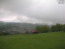Pohled na Krkonoše