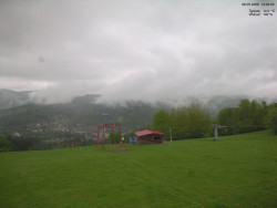 Pohled na Krkonoše