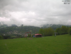 Pohled na Krkonoše