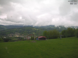 Pohled na Krkonoše
