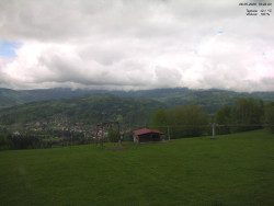 Pohled na Krkonoše