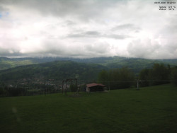 Pohled na Krkonoše