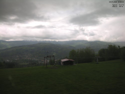 Pohled na Krkonoše