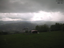 Pohled na Krkonoše
