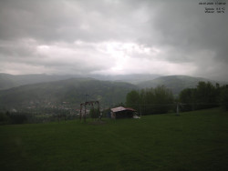 Pohled na Krkonoše