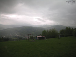 Pohled na Krkonoše