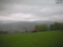 Pohled na Krkonoše