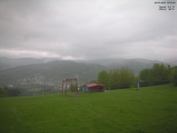 Pohled na Krkonoše