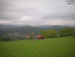 Pohled na Krkonoše