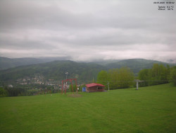 Pohled na Krkonoše