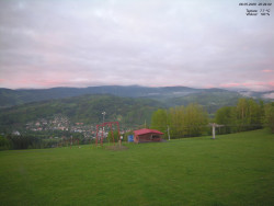Pohled na Krkonoše
