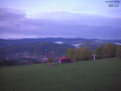 Pohled na Krkonoše