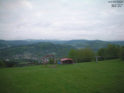 Pohled na Krkonoše