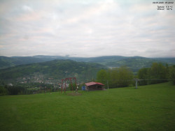 Pohled na Krkonoše