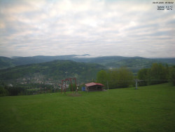 Pohled na Krkonoše