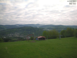 Pohled na Krkonoše
