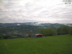 Pohled na Krkonoše