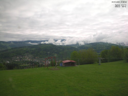 Pohled na Krkonoše