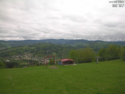 Pohled na Krkonoše