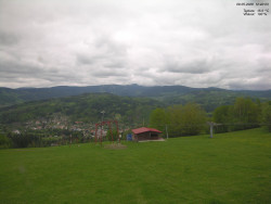 Pohled na Krkonoše