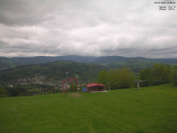 Pohled na Krkonoše