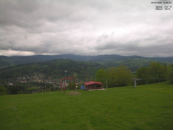 Pohled na Krkonoše
