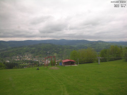 Pohled na Krkonoše