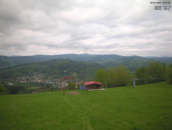 Pohled na Krkonoše