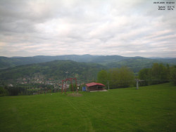 Pohled na Krkonoše