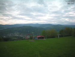 Pohled na Krkonoše