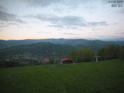 Pohled na Krkonoše