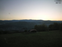 Pohled na Krkonoše