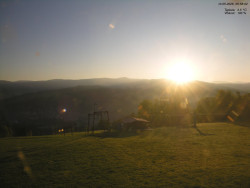 Pohled na Krkonoše