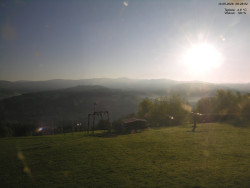 Pohled na Krkonoše