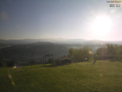 Pohled na Krkonoše