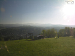 Pohled na Krkonoše