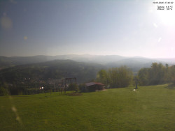 Pohled na Krkonoše