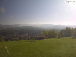 Pohled na Krkonoše