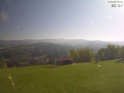 Pohled na Krkonoše