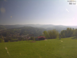 Pohled na Krkonoše