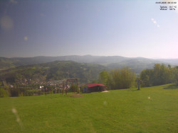 Pohled na Krkonoše