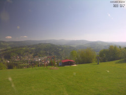 Pohled na Krkonoše