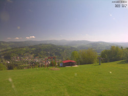 Pohled na Krkonoše